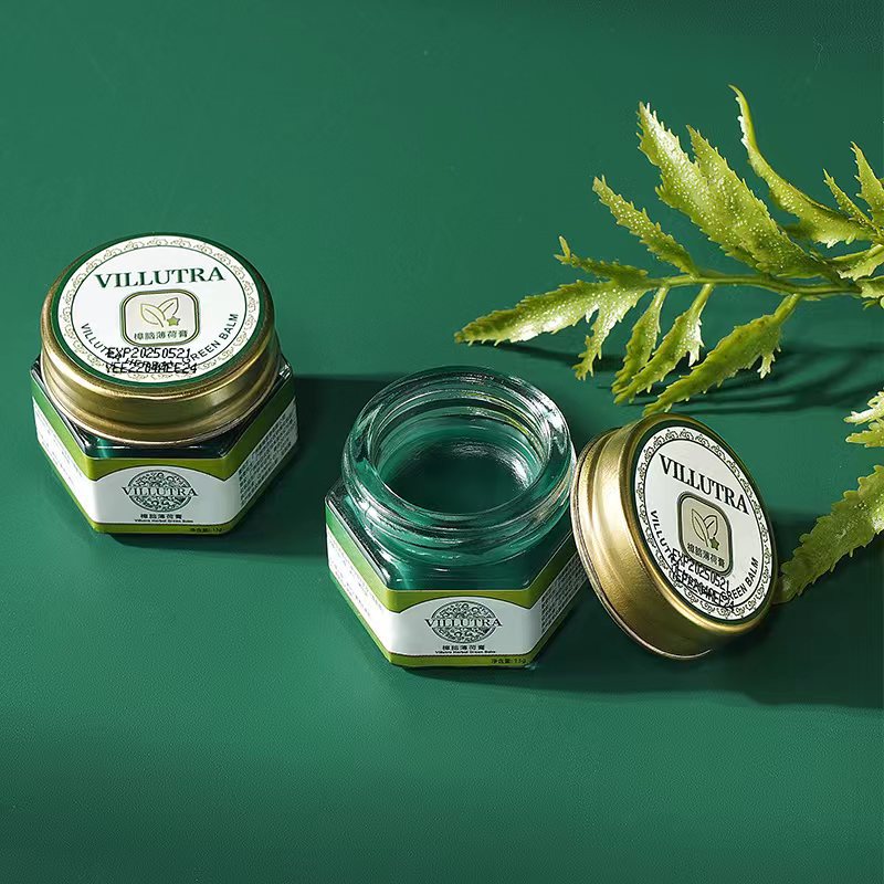 Thailand V Brand Mosquito Cream VILLUTRA Mint Cream to Repel Mosquitoes and Relieve Itching