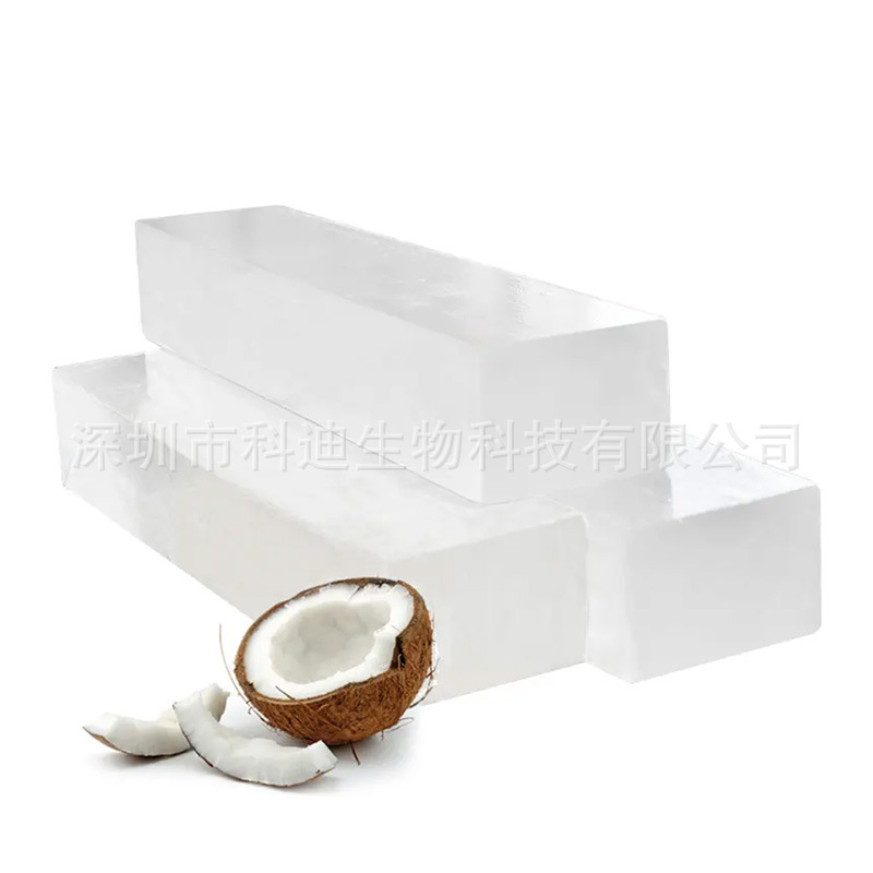 Factory Direct Sales of Plant Essential Oil Soap Base 1kg Packs of Transparent Soap Base Making Essential Oil Soap Raw Materials Semi-Finished Products