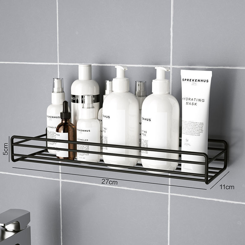 No Punching Tripod Bathroom Sink Wall-Mounted Storage Rack Toilet Toilet Kitchen Storage Rack Bathroom