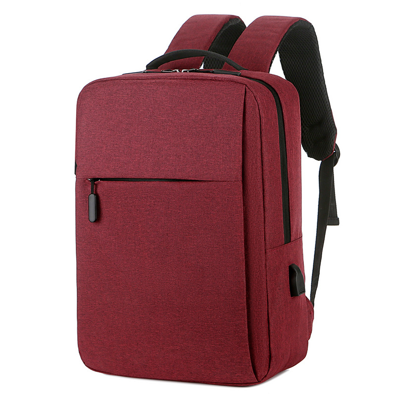 New Backpack, Business Computer Bag, Travel Bag, Lightweight and Simple Sports Bag, Backpack, Nylon Cloth School Bag with Logo Printed