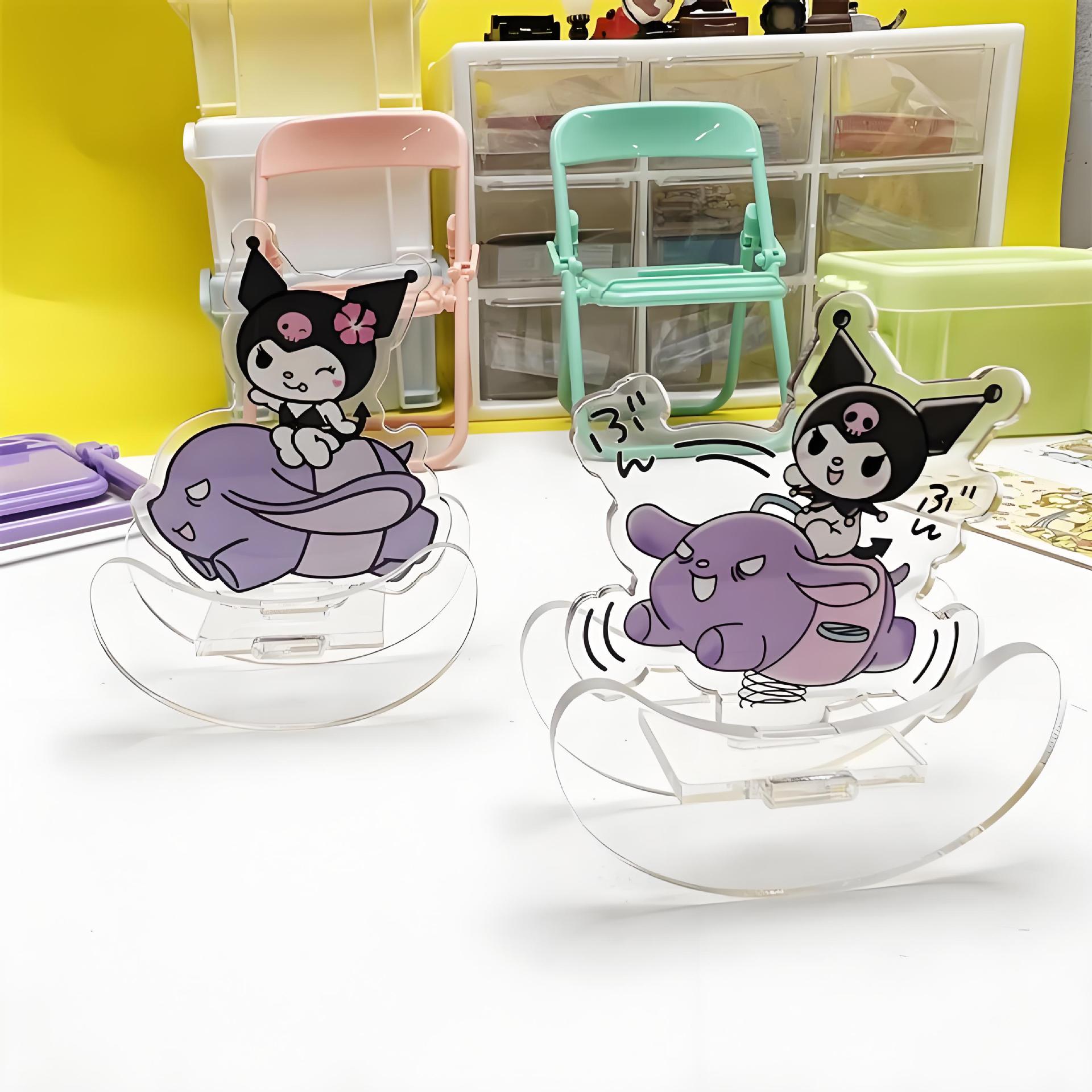 Acrylic Shaker Painted Chainsaw Man Animation Chichita Stand Car Ornament Doll Pictures and Samples