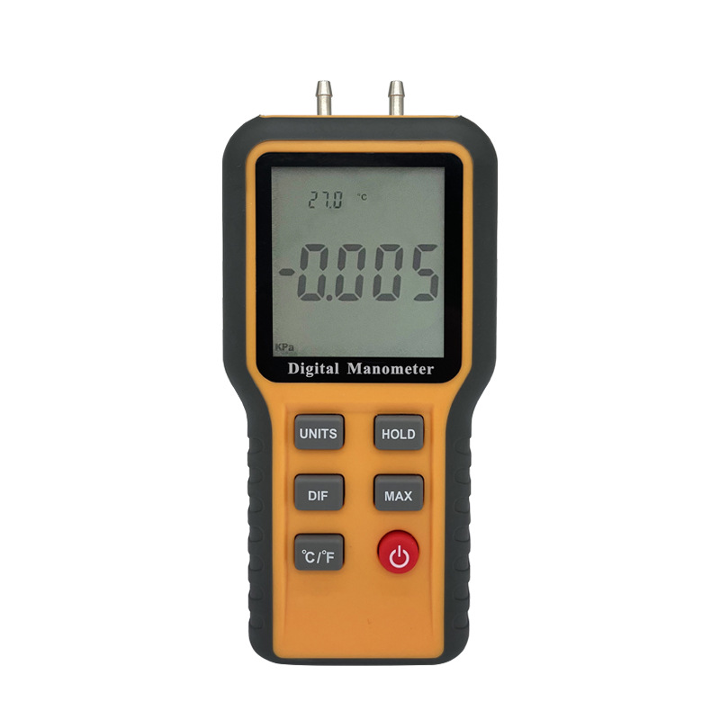 Digital Pressure Gauge Negative Pressure Gauge Differential Pressure Gauge Vacuum Pressure Gauge Wind Pressure Testing Instrument Auto Repair Differential Pressure Gauge