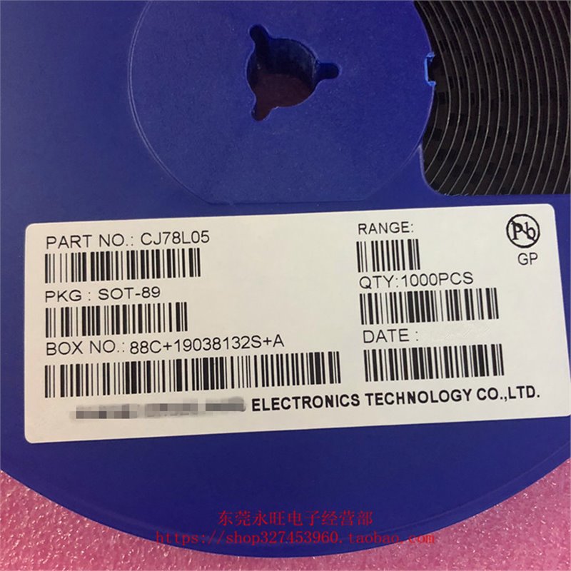 Smd Voltage Regulator 78L05A Cj78L05 78L05 Sot-89 5V Voltage Regulator Transistor Whole Disk Price