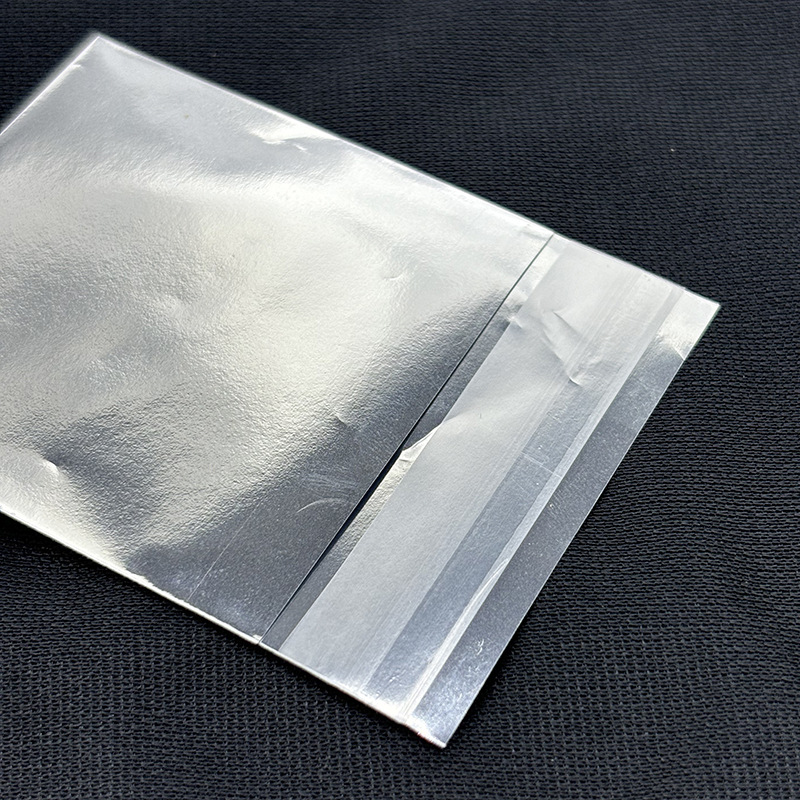Acrylic Tag Jewelry Packaging Bag Silver Packaging Bag Cpp Aluminized Self-Adhesive Bag Cpp Aluminized Tear-Off Adhesive