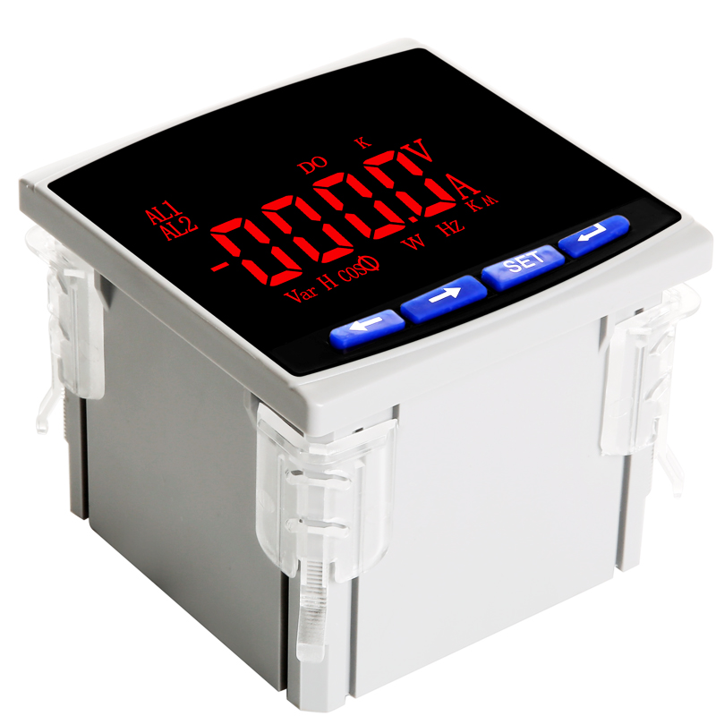Single-Phase 220V Multi-Function Meter Digital Display Current Voltage Power Metering Combination Meter Electric Energy Meter