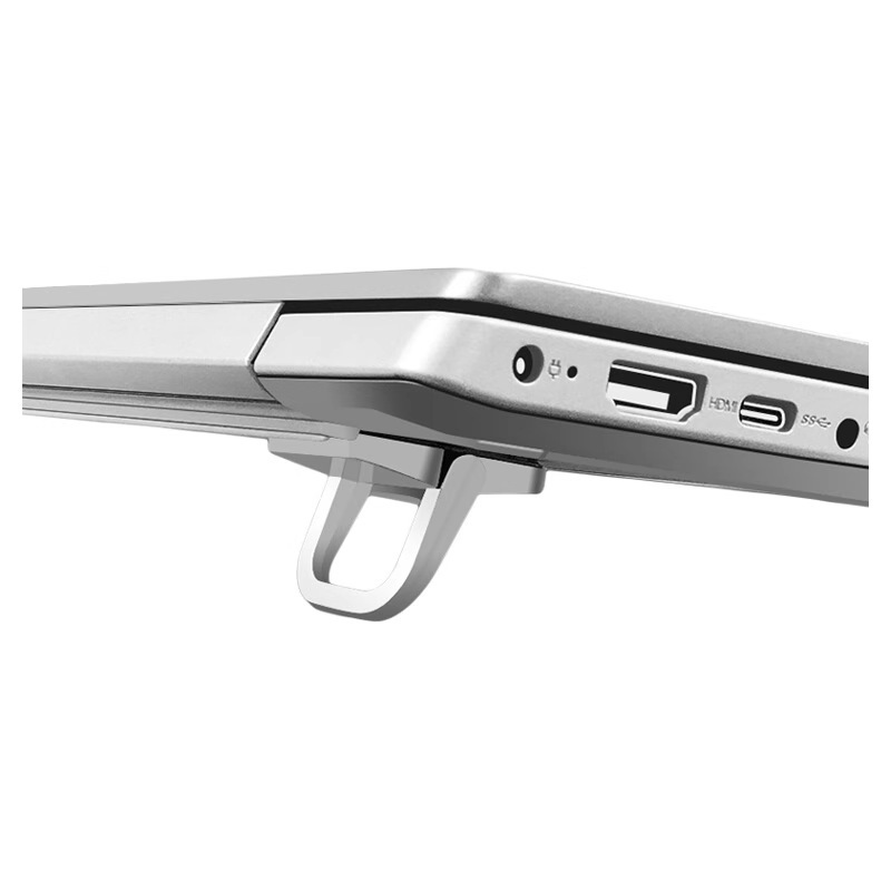 Alloy Laptop Stand Portable Foot Support Stand Desktop Pad Base Small Hanging Bracket Radiator Hidden
