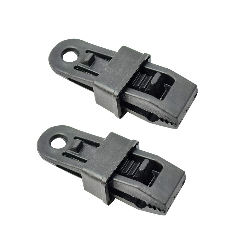 Tent Additional Pull Point Fixing Clip, Outdoor Camping Canopy Hook, Large Tent Clip, Windproof with Barb Clip