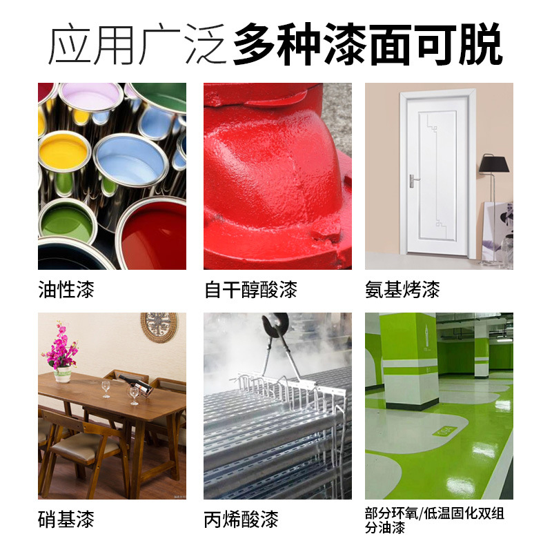 Wesley Powerful Paint Remover, Plastic Remover, Paint Remover, Metal Non-Corrosive Paint Remover, Paint Remover 450ml*24 Bottles