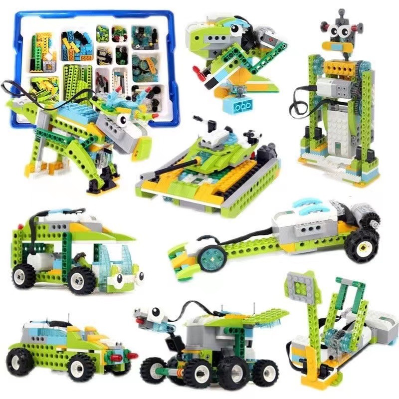 wedo2.0 программируемый робот раннего образования пазл собранные строительные блоки игрушечный набор Оптовая продажа