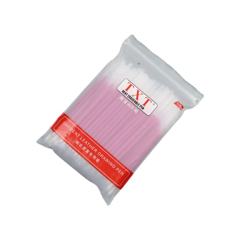 High temperature vanish pen for clothing special heat vanish pen white thick rod leather fabric color vanish clothing shoes fade refill