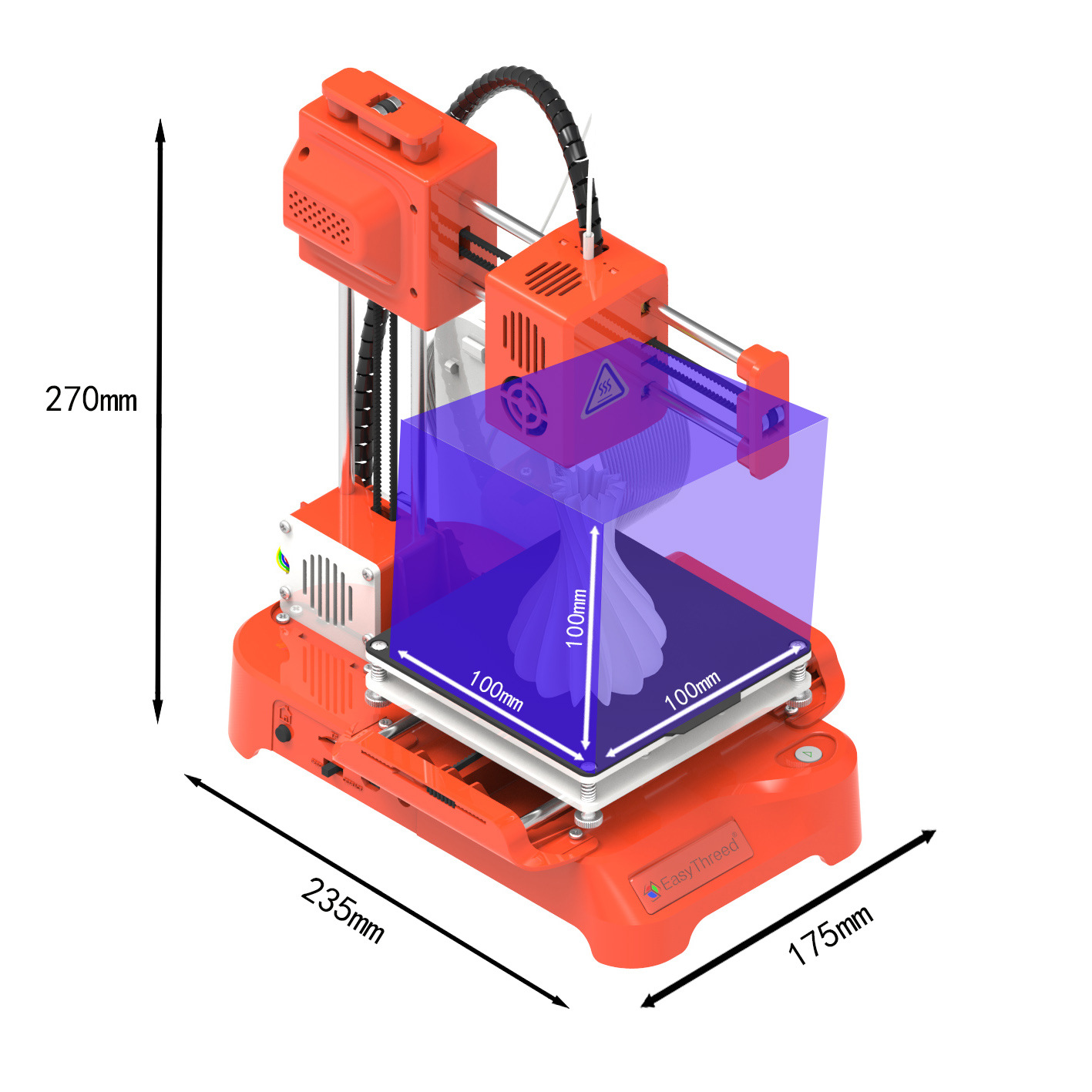Easythreed K7 Shenzhen 3D printer manufacturer toy household desktop small mini three-dimensional