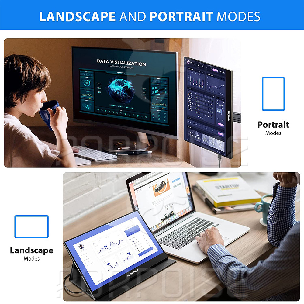 18 inch 2.5K eSports 144Hz portable display 4K touch computer mobile phone PS4 game expansion screen 17