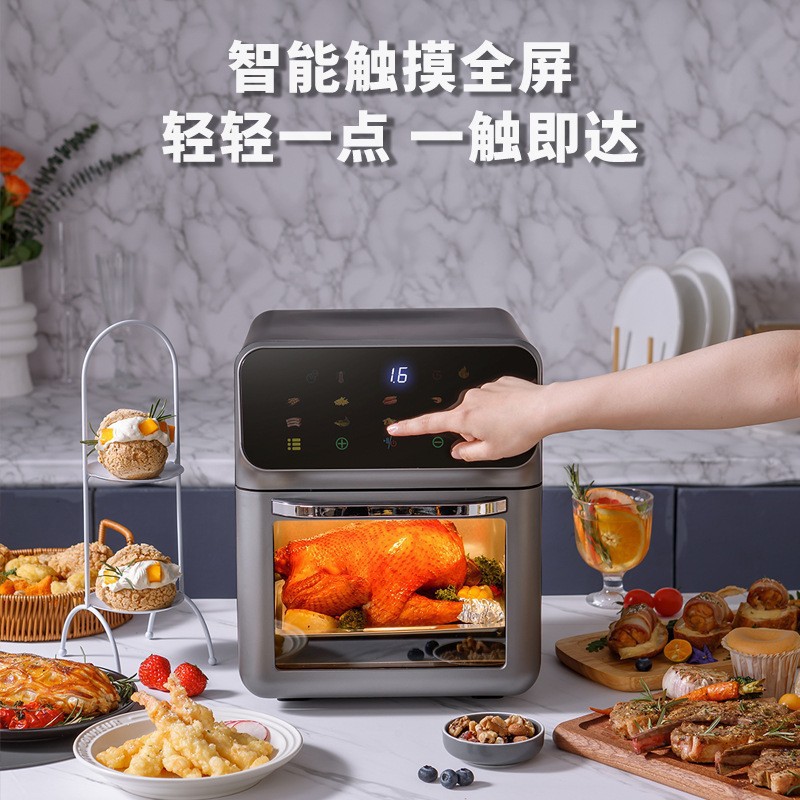 Cross-border multifunctional air fryer oven all-in-one machine visual large capacity foreign trade European regulations US regulations UK regulations in stock