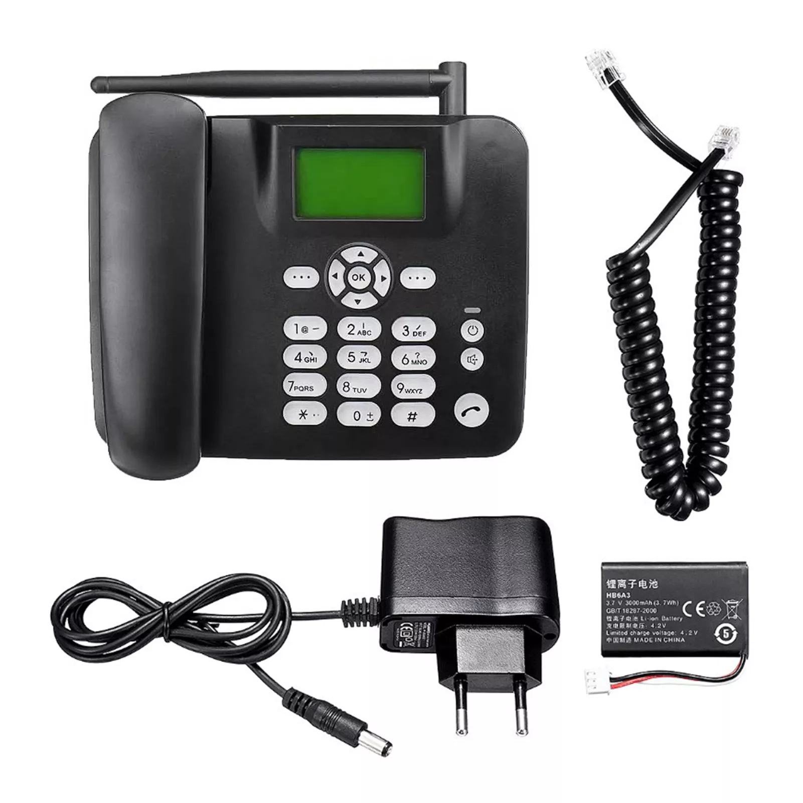 Foreign Trade Export Gsm Wireless Card Landline Telephoneets3125I Mobile 2g Office Home Fm Radio
