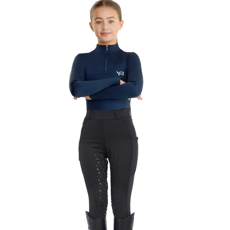 Equestrian Horse Pants Unisex High-bounce Riding Pants Outdoor Riding Children's Equestrian Horse Pants Equestrian Riding Long Pants