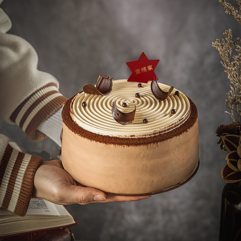 ¤ ℗ Momoko Tiramisu Cake Low Sugar Coffee Animal Cream Birthday Cake Intra-City Delivery