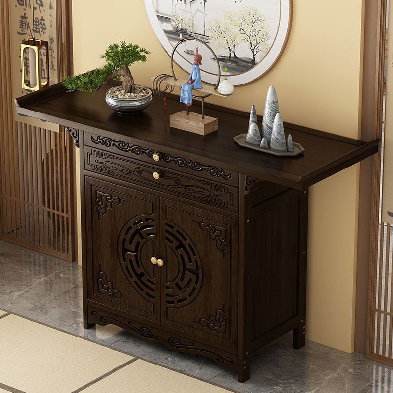 Современный минималистичный китайский стиль, алтарный стол для домашнего использования, подходит для прихожей, длинная скамья, стол для благовоний, стол для поклонения Гуань Инь, фабрика для домашнего декора