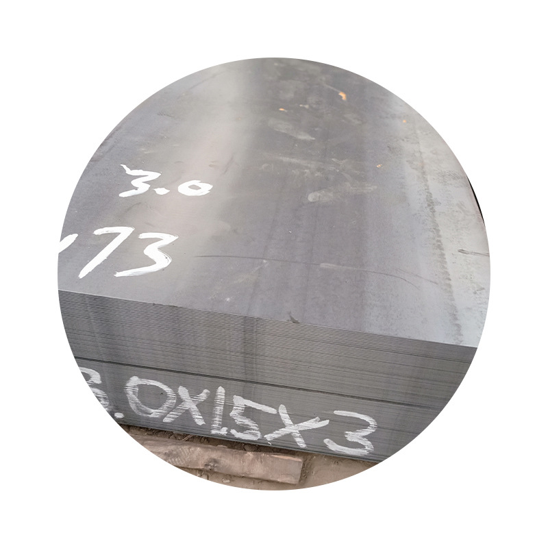 Factory Wholesale of Medium-Thick Iron Plates for Construction Sites, Hot-Rolled Steel Plates, Processed Hot-Rolled General Steel Plates, Customizable Length Flat Steel Plates