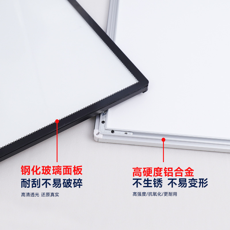 Ultra-thin TV light box restaurant billboard wall-mounted luminous menu display board led ordering price list