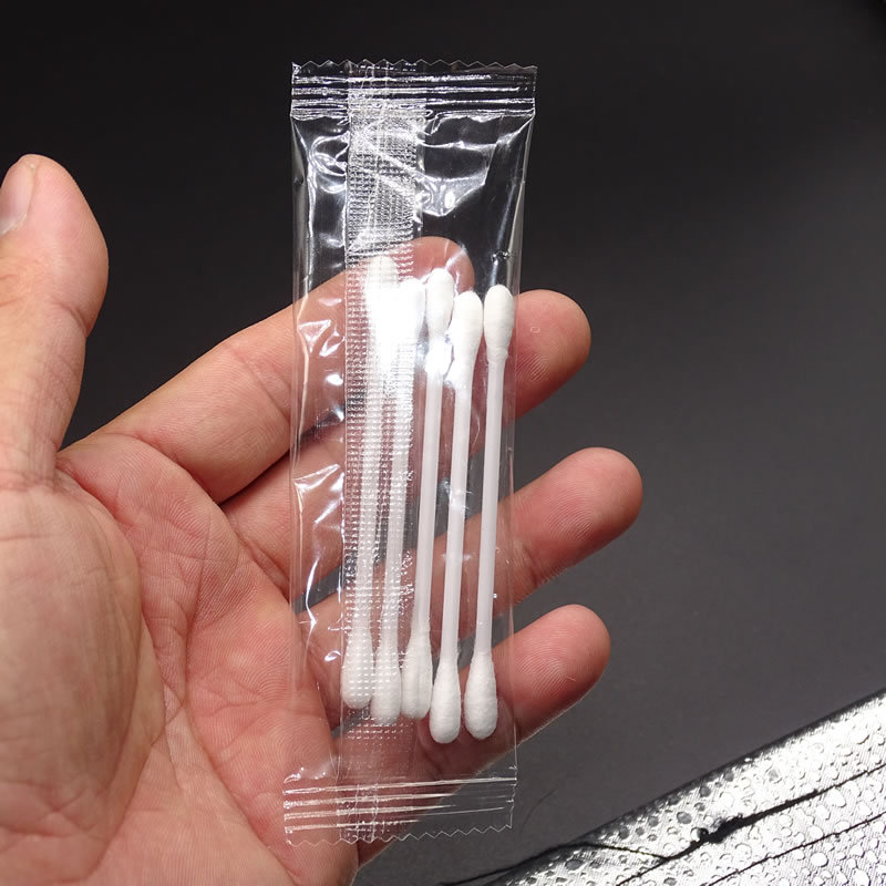 5 упаковок ватных палочек клейкая палочка упаковка конфет одноразовые портативные ватные палочки отельный пакет ухода для ванной