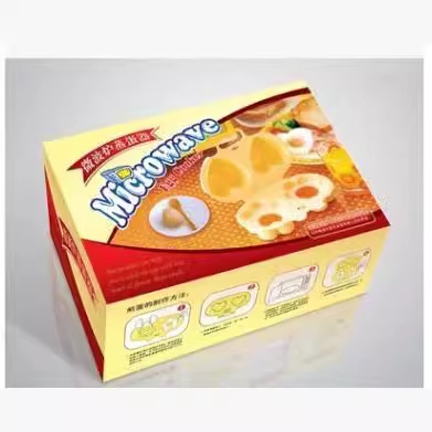 Microwave Egg Steamer (Flower + Heart) Egg Cooker Egg Steamer Mold Egg Mold Mini Breakfast