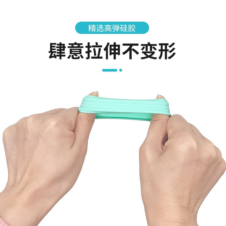 Cross-Border Popular Suitcase Wheel Silicone Cover Non-Slip Noise Reduction Wear-Resistant Silent Protective Cover Suitcase Caster Silicone Cover