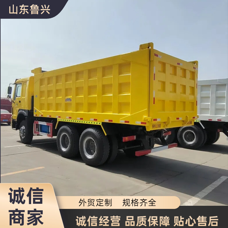 Exported to Africa Refurbished Heavy Car Howo Dump Truck Howo10 Wheel 6X4 Dump Truck Second Manual Machinery Truck