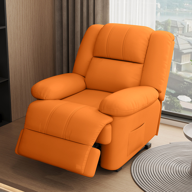 Multi-functional first-class space sofa single electric massage living room small apartment rocking rotating nail beauty recliner