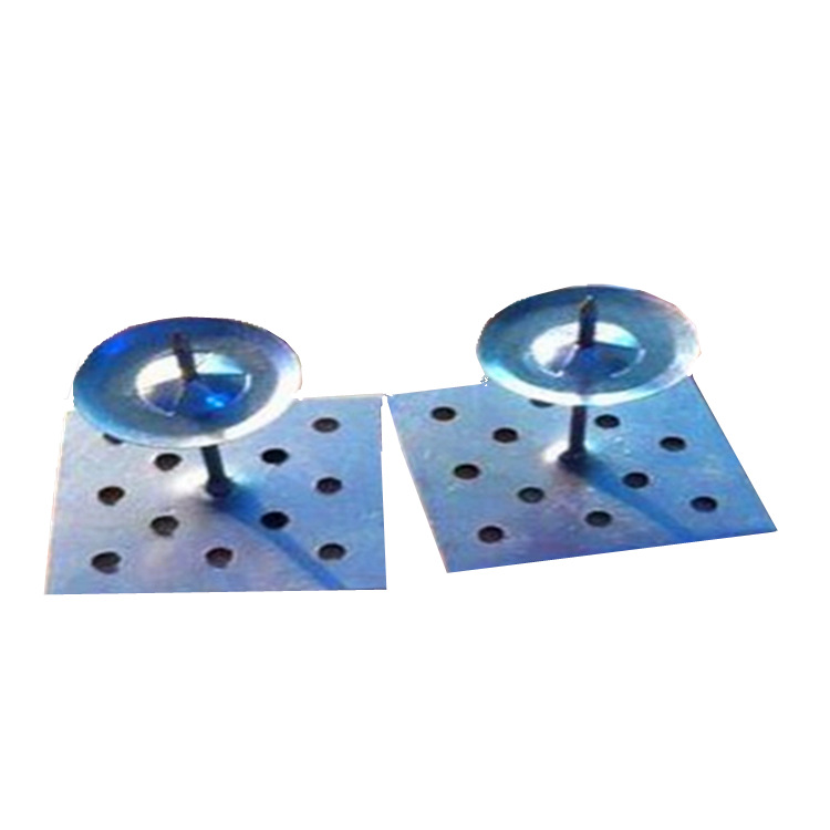 Building interior and exterior wall welding porous insulation nail home decoration building materials insulation material self-adhesive mesh porous insulation nail