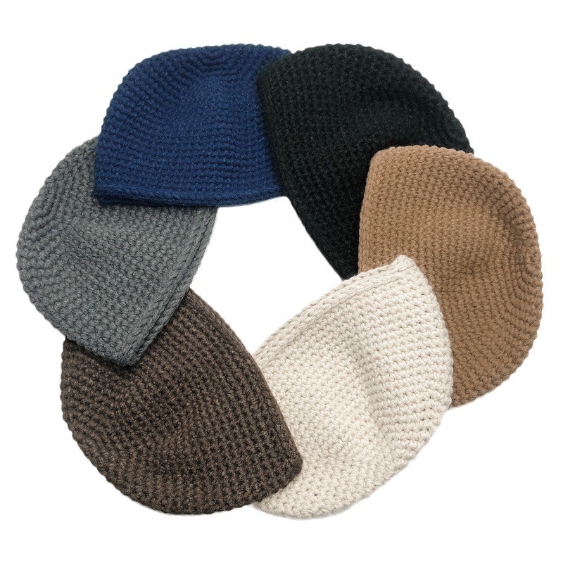 Sha Zhu new autumn and winter monk knitted hat monk monk monk monk skin hat spring and autumn bhikkuni monk hat