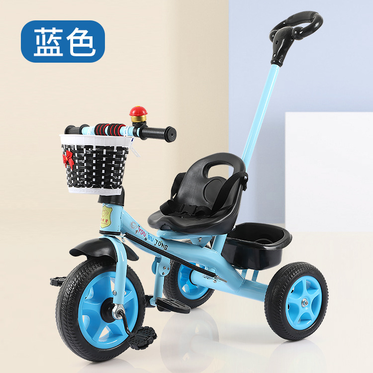 Children's Tricycle Without Pedals 1-4 Years Old Baby Stroller Baby Bicycle Sliding Bicycle Bicycle Manufacturer