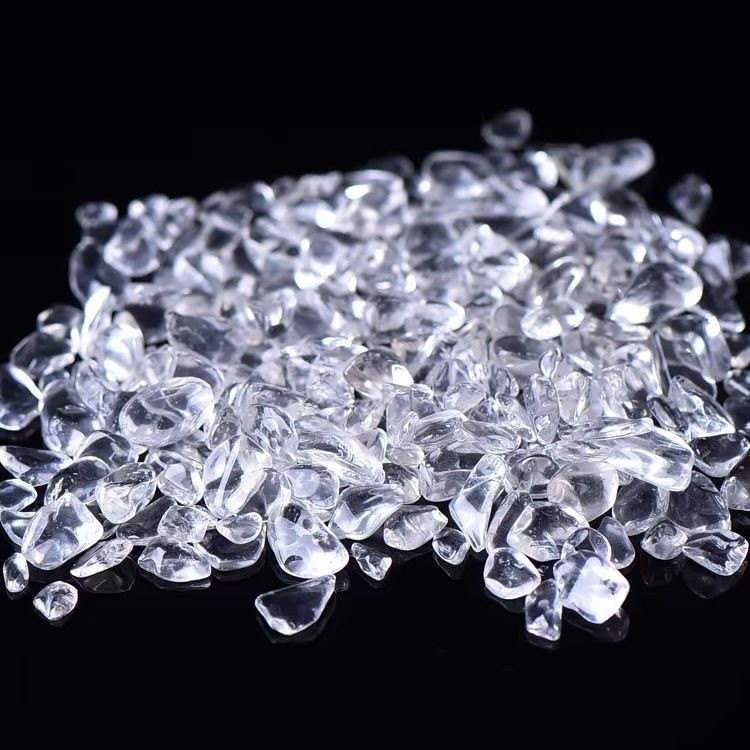 Natural High-Quality White Crystal Gravel, Demagnetizing Stone Ornaments, Demagnetizing Bowls, Raw Stone Ornaments, Landscaping Stones for Manza Gems