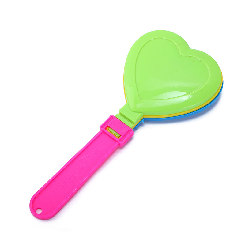 Cartoon Heart Clapping Device, Clapping Device, Cheering Props, Concert and Sports Meeting Cheering Props, Clapping Device