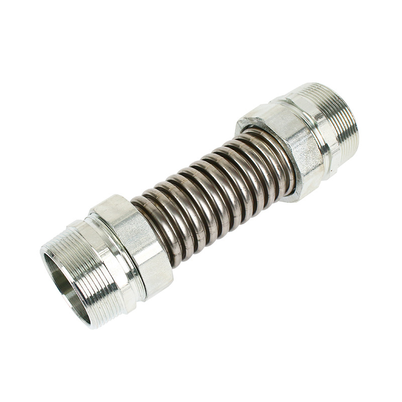 304 Stainless Steel Air Conditioning Corrugated Pipe, Central Air Conditioning Pipe, Fan Coil Unit Compensator, Metal Corrugated Pipe Flexible Connection