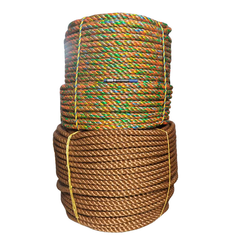 Polyethylene swing rope outdoor sports nylon rope plastic rope greenhouse hanging seedling rope fishing net pull rope