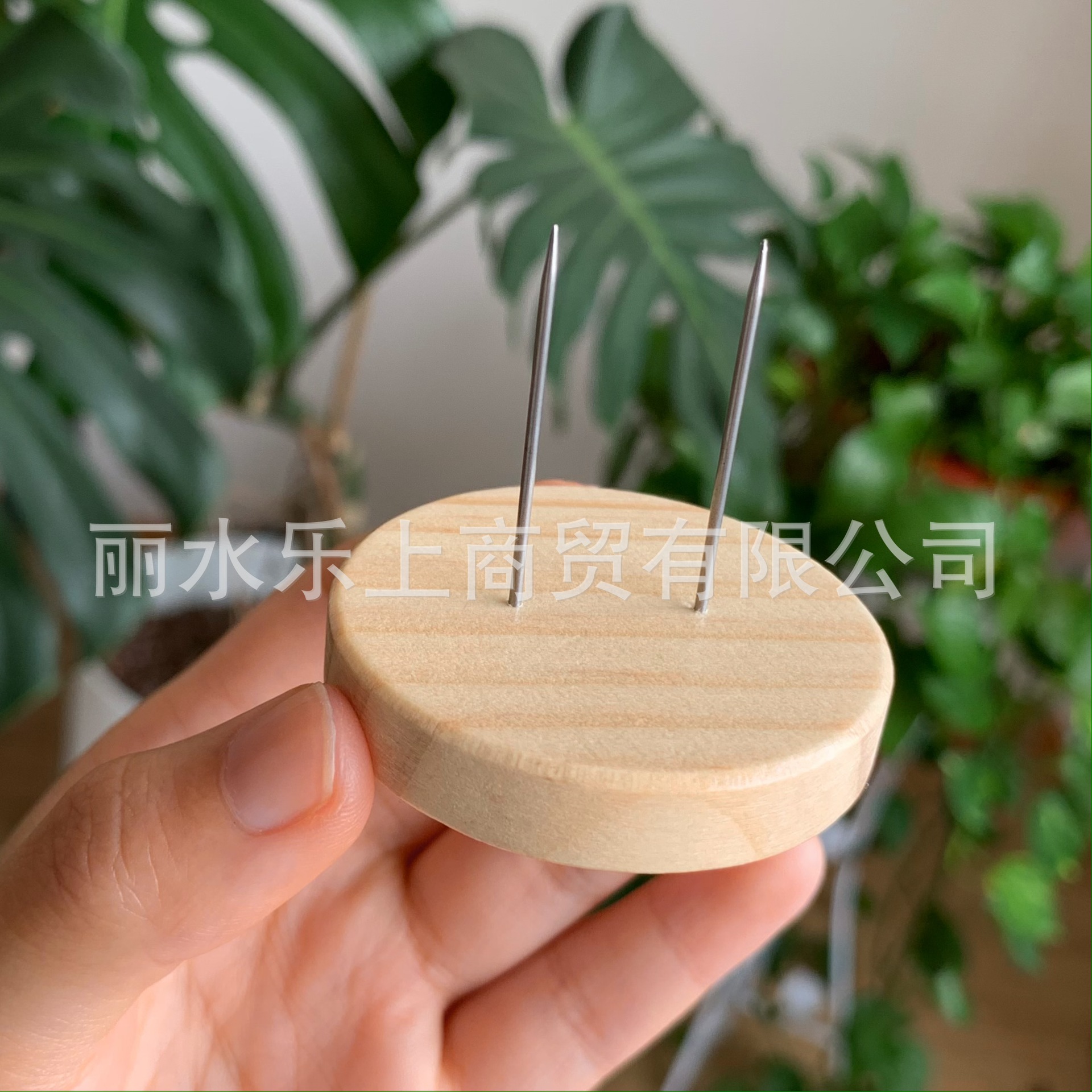 Doll Accessories Wooden Figure Fixed Wool Felt Solid Wood Handmade Standing Base Support Frame Crochet Doll Doll