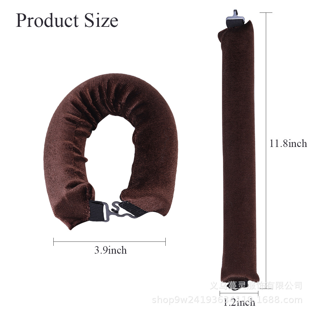 Cross-border Explosions 3 Hook Rubber Curly Hair Artifact No Heat Curling Stick Big Wave Hair Curling Tool Sleep Curly Hair