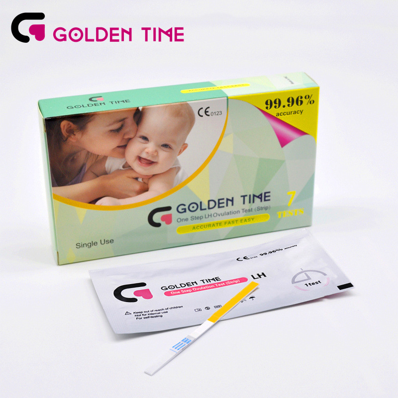 Golden Time Ovulation Lh Test Strips Pregnancy Preparation Ovulation Test Strips Support Cross-Border Export
