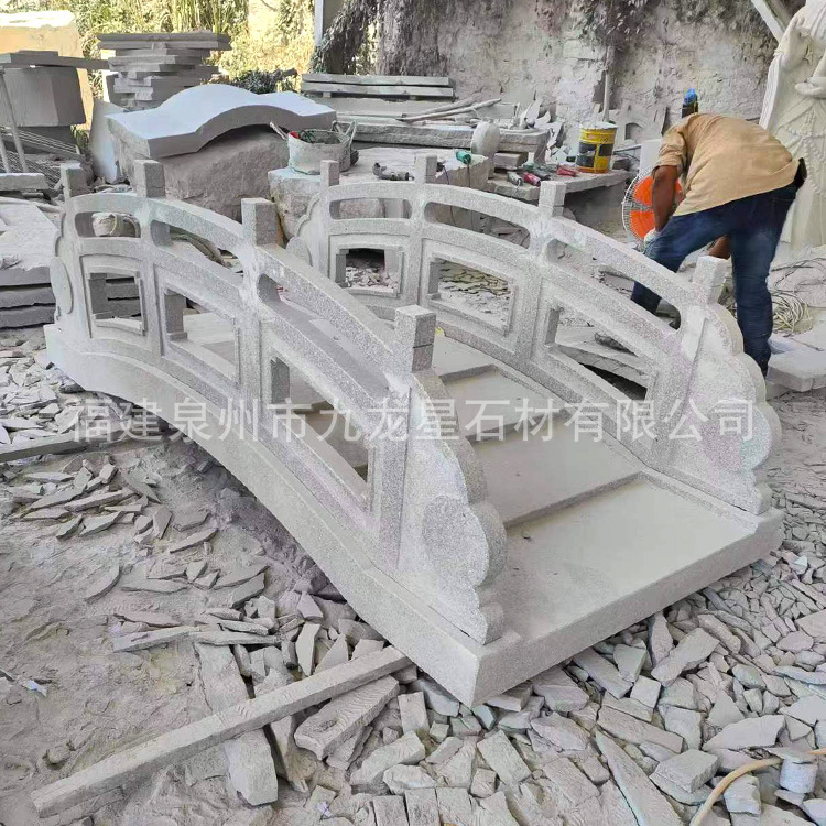 Villa Hotel Landscape Stone Bridge Stone Arch Bridge Park Outdoor Chinese Small Stone Bridge Granite White Stone Bridge