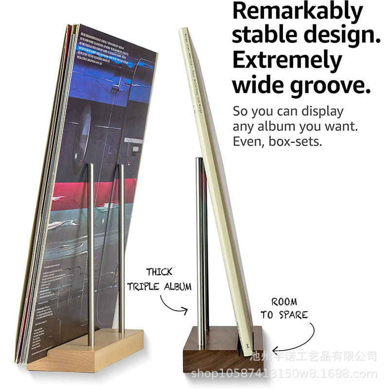 Настольная подставка для виниловых пластинок и CD, стенд для хранения, подставка для планшета и телефона