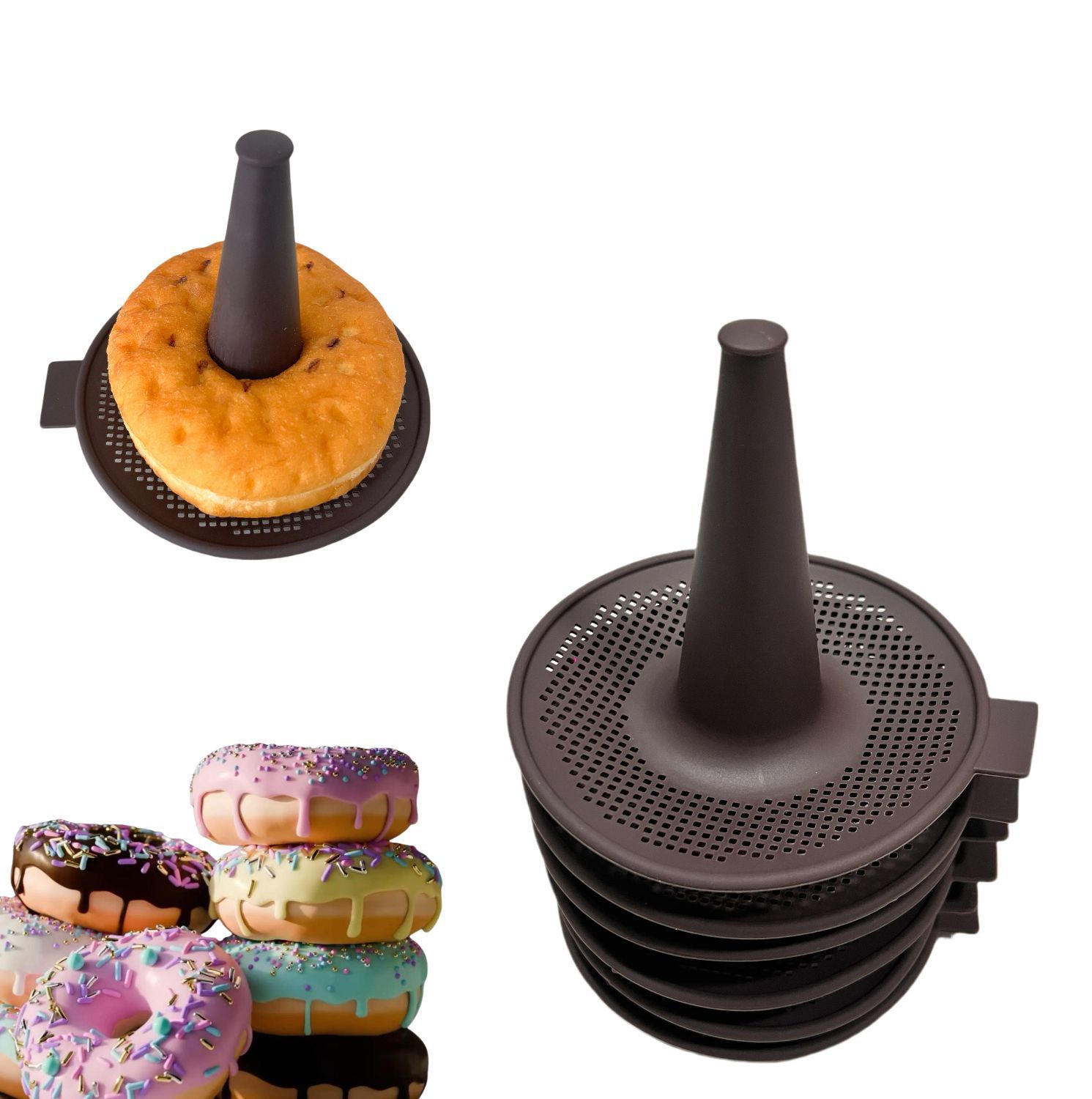 Baking Mold Donut Silicone Mold Baking Cake Mousse Pudding Mold Donut Mold New Product