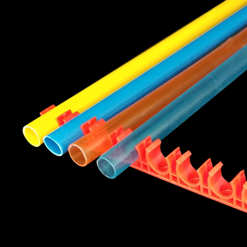 OTH brand PE line pipe row card gas nail gun nail universal conjoined U-shaped card multi-position water pipe joint row card low pipe code