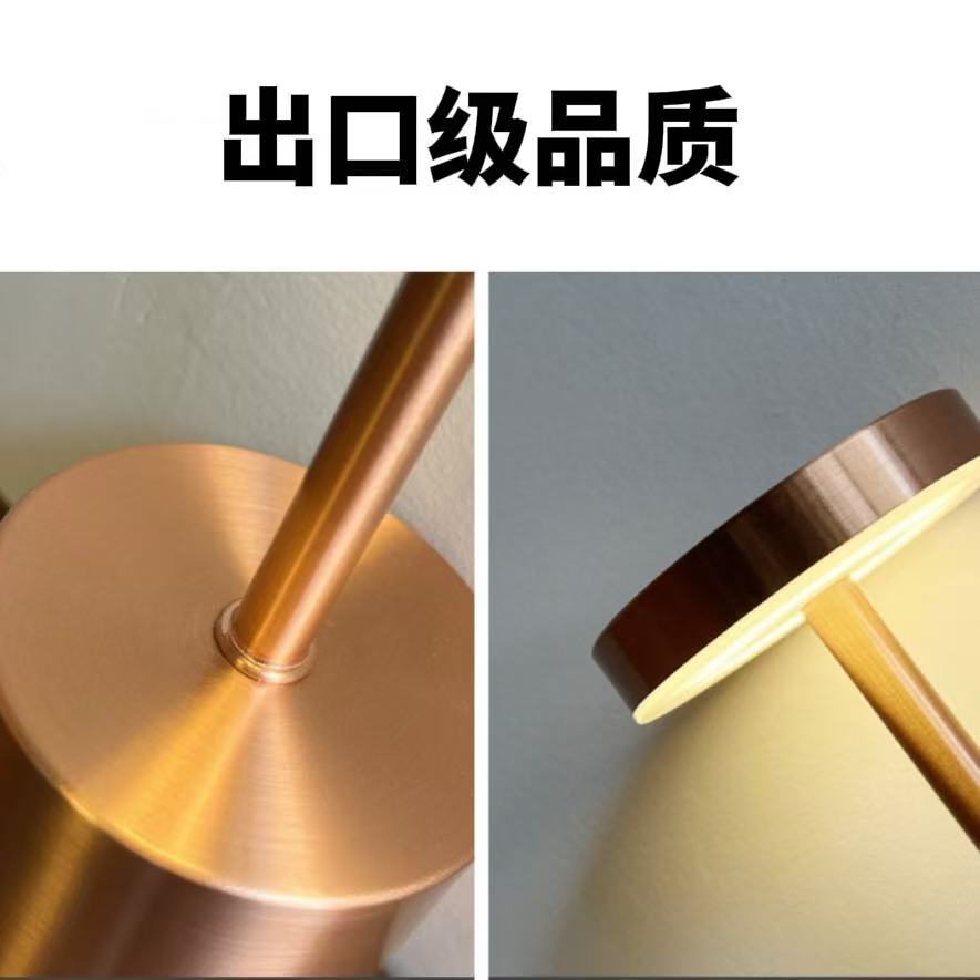 Led I-Shaped Table Lamp Decorative Atmosphere Table Lamp Bar Restaurant Bedroom USB Charging Atmosphere Night Light Cross-Border Wholesale