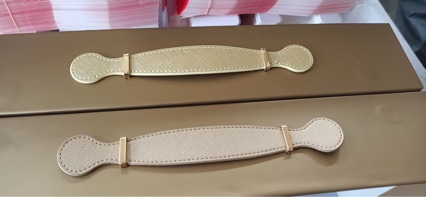 Manufacturer Produces Gift Box Leather Handle Pu Leather Handle with Leather Handle Pu Satchel Genuine Leather Bag with Leather Rope Hand Strap