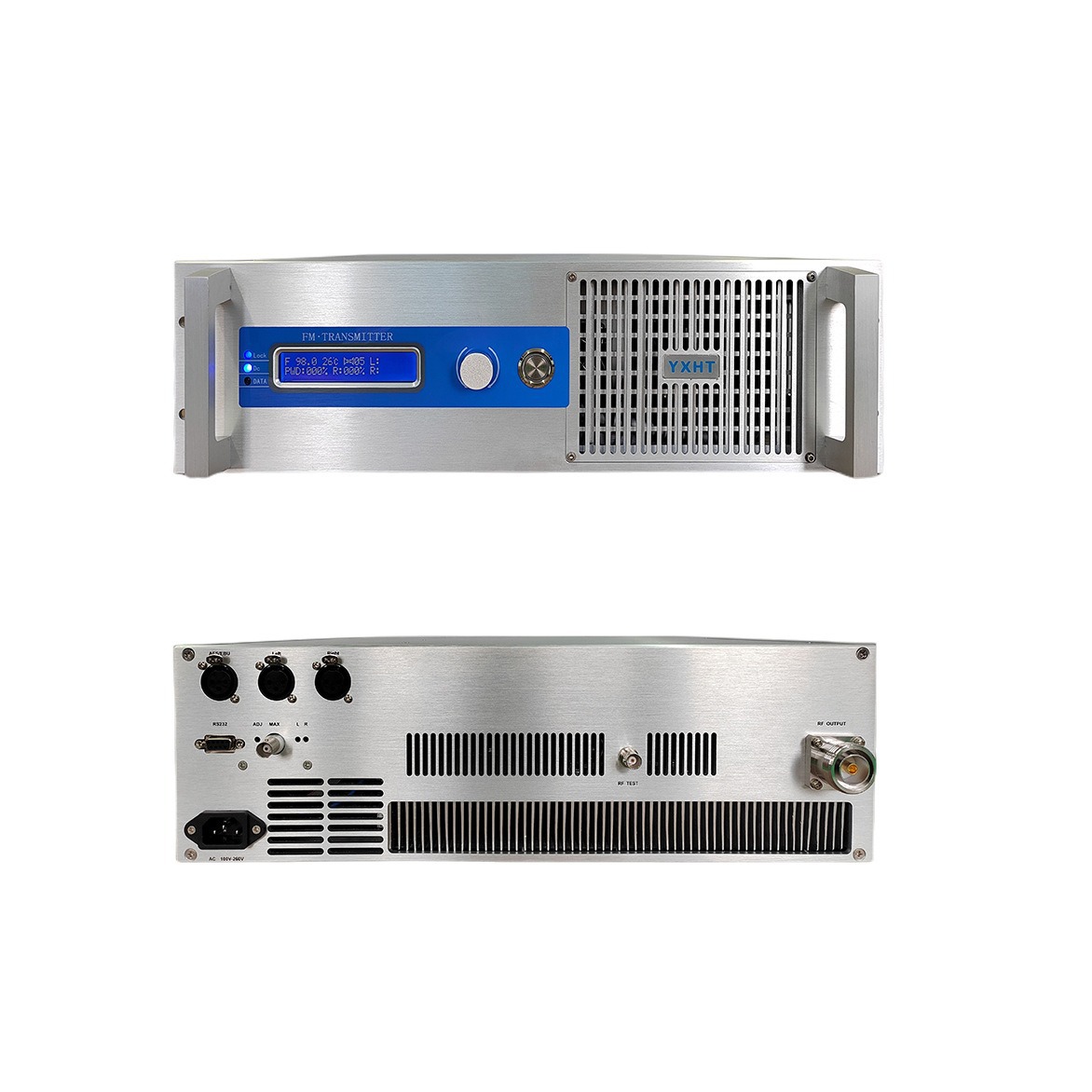 Professional Grade Fm Transmitter 2Kw Stereo Fm Broadcast Transmitter Fm Transmitter Radio Station Transmitter Equipment