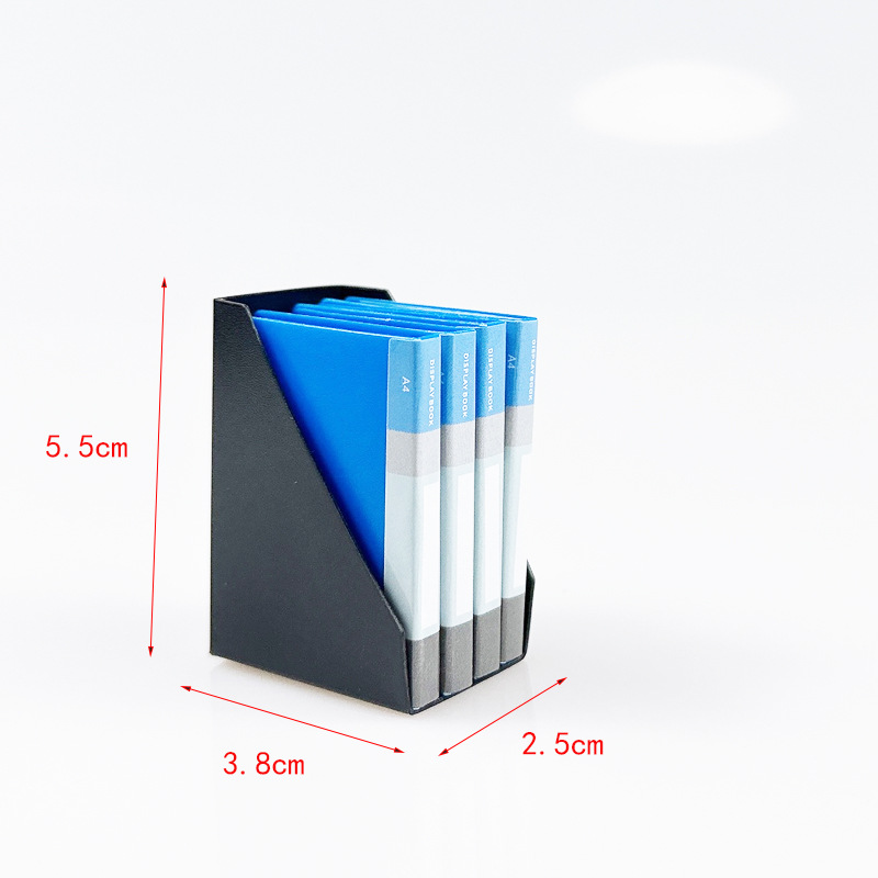 Mini Folder Model dollhouse Ornaments dollhouse Accessories Folder Artificial Office Scene Props