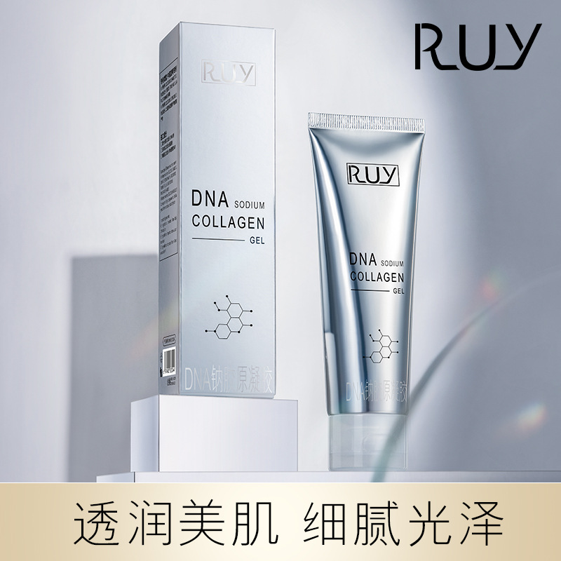 RUY DNA sodium firming facial mask for skin rejuvenation, wrinkle-resistant facial repair and improvement of skin fine lines 25ml * 5 tablets