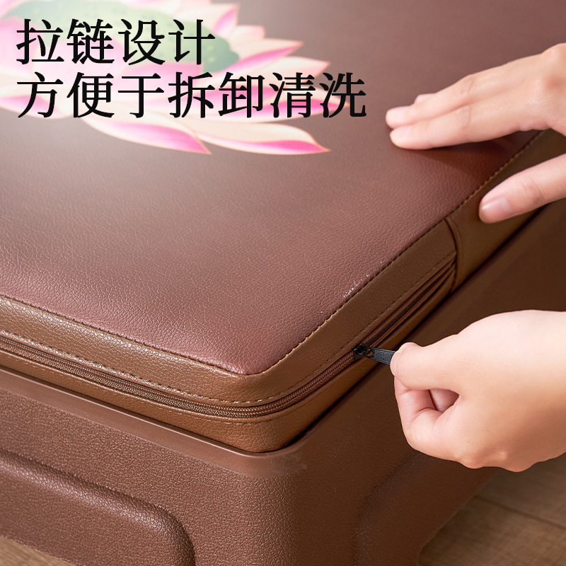 Lotus Bye Cushion Bye Stool Bye Household Kneeling Mat Zen Cushion Kneeling Stool Kowtow Bye Stool Meditation Futon Thickened Sponge