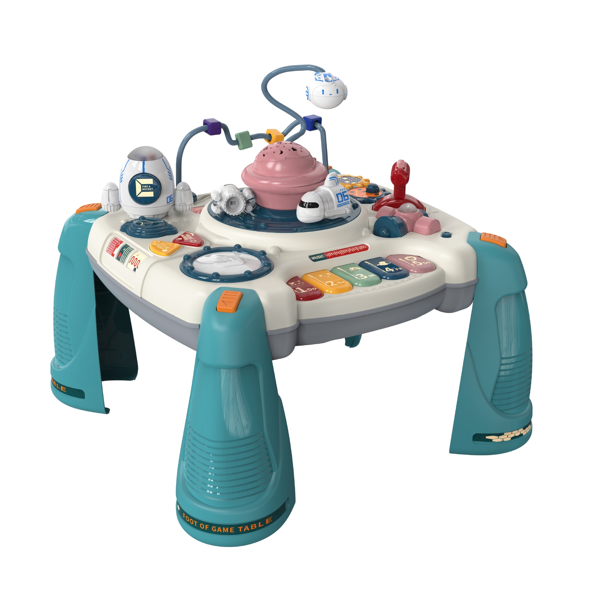 Baby Game Table Multi-Functional Learning Busy Table Infant Early Education Puzzle 6 Months 8 First Birthday Gift