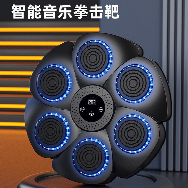 Кросс-браузерная умная висячая боксерская машина для взрослых, тренер для детей, домашняя боксерская мишень, боксерская мишень, Bluetooth музыка